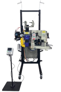 Fischbein 501 P plain sew bag sewing system with HMI control
